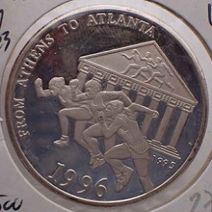 Afghanistan 500 Afghanis 1995 Olympic Games Atlanta 1996