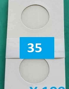 Coin Holder 35 mm (Qty: 100)