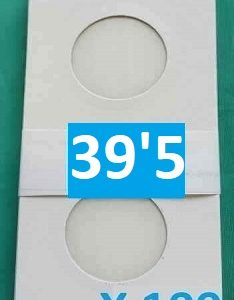 Coin Holder 39,50 mm (Qty: 100)