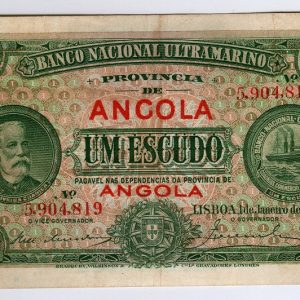 Angola 1 Escudo 1921