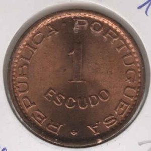Angola 1 Escudo 1974