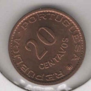 Angola 20 Centavos 1962