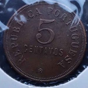 Angola 5 Centavos 1921
