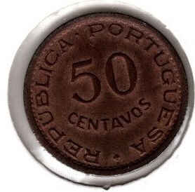 Angola 50 Centavos 1954