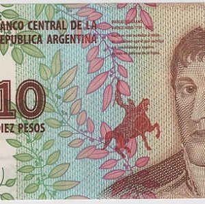 Argentina 10 Pesos (2016)