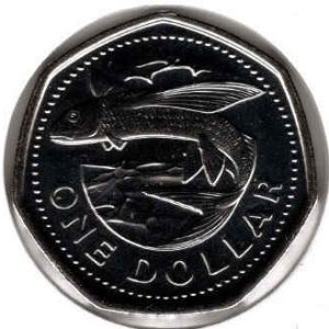 Barbados 1 Dollar 2012