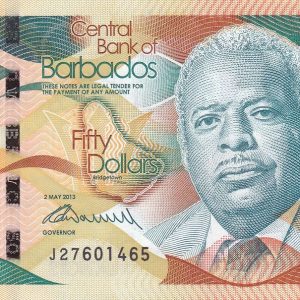 Barbados 50 Dollars 2013
