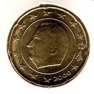 Belgium 20 Cents 2000