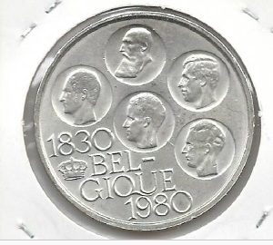 Belgium 500 Francs 1980