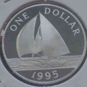 Bermuda Dollar 1995 Proof