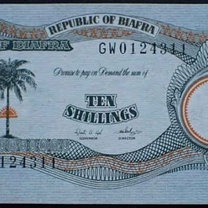 Biafra 10 Shillings (1968-69)