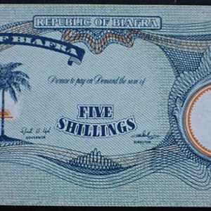 Biafra 5 Shillings (1968-69)