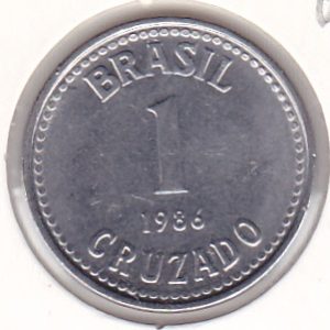 Brazil 1 Cruzado 1986