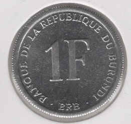 Burundi 1 Franc 2003