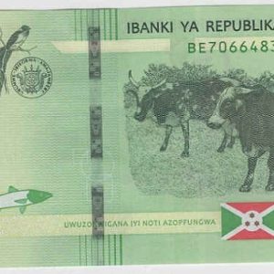 Burundi 1000 Francs 2021