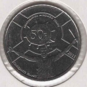 Burundi 50 Francs 2011