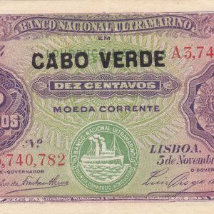 Cape Verde 10 Centavos 1914