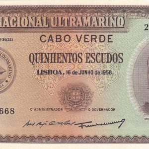 Cape Verde 500 Escudos 1958