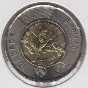 Canada 2 Dollars 2022 Ice Hockey