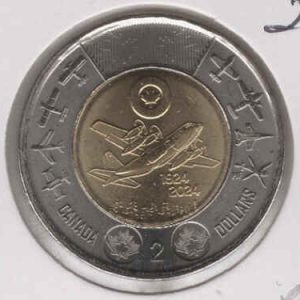 Canada 2 Dollars 2024 Royal Air Force