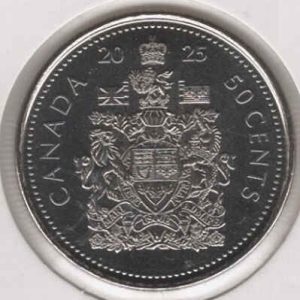 Canada 50 Cents 2025