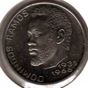 Cape Verde 20 Escudos 1982 Domingos Ramos