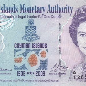 Cayman Islands 1 Dollar 2003