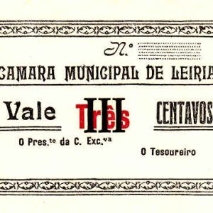 Leiria C.M. 3 Cent (Rare)
