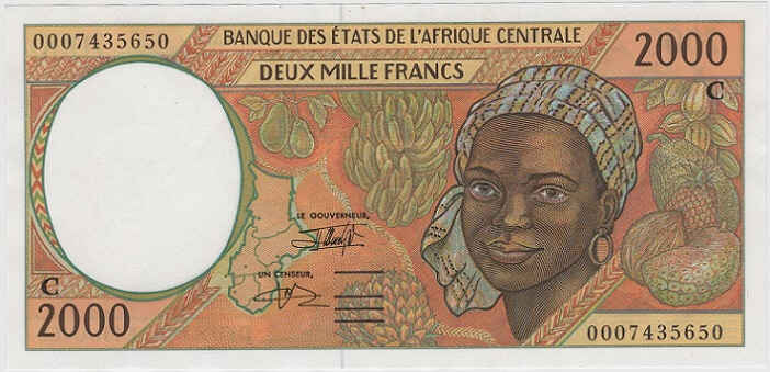 Central African States 2000 Francs 2000 - Congo