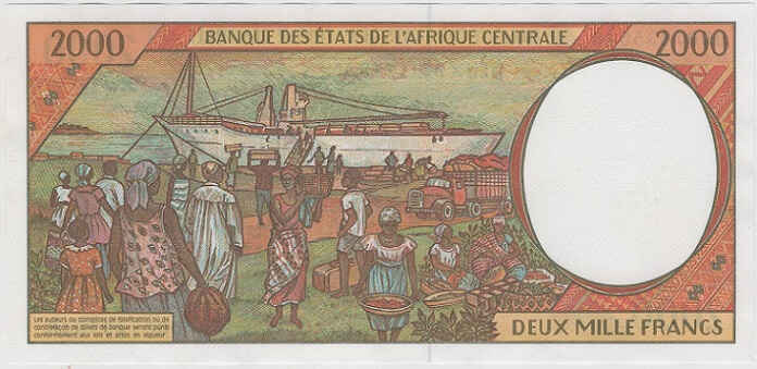 Central African States 2000 Francs 2000 - Congo - Image 2