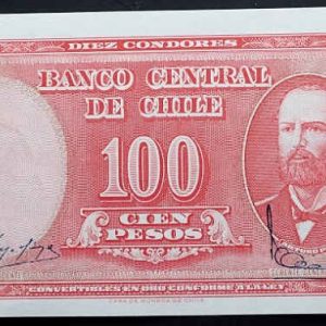 Chile 100 Pesos (1960-61)