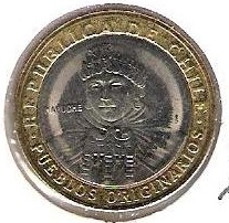 Chile 100 Pesos 2001