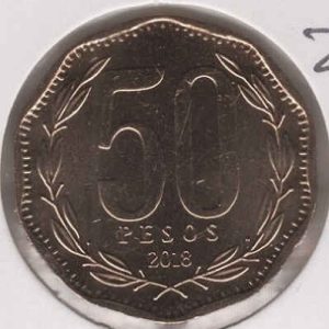 Chile 50 Pesos 2018