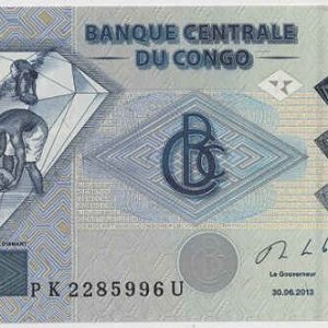 Democratic Republic of the Congo 500 Francs 2013