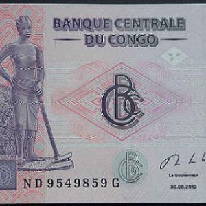 Democratic Rep. Congo 200 Francs 2013