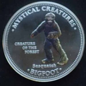 Cook Islands 1 Dollar 2009 Bigfoot