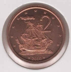 Cook Islands 2 Cents 2010