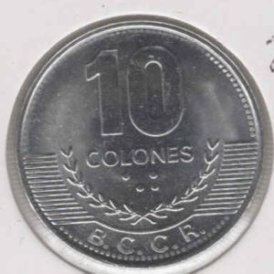 Costa Rica 10 Colones 2016