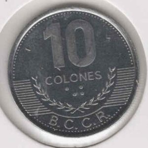 Costa Rica 10 Colones 2018