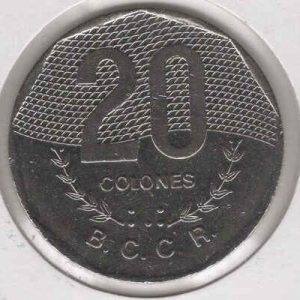 Costa Rica 20 Colones 1994