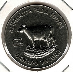 C!ba 1 Peso 1982 FAO