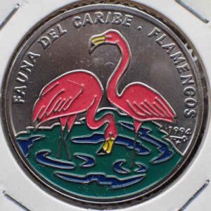 C!ba 1 Peso 1994 Flamingos