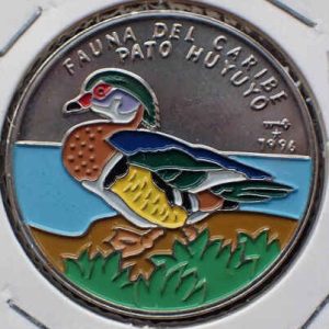 C!ba 1 Peso 1996 Pato Huyuyo