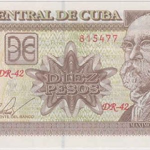 Cuba 10 Pesos 2015