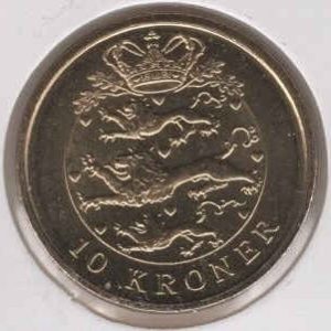 Denmark 10 Krone 2008