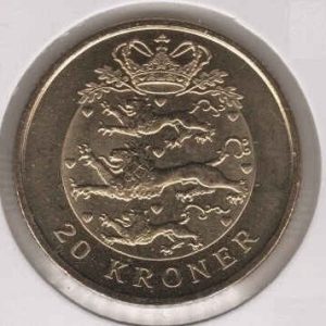 Denmark 20 Krone 2007