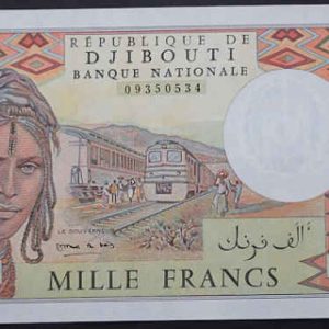 Djibouti 1000 Francs (1979,1988)