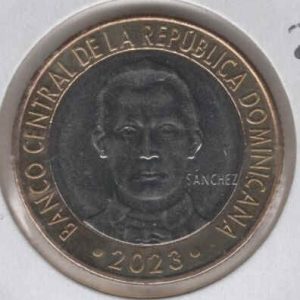 Dominican Republic 5 Pesos 2023