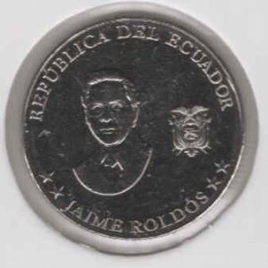 Ecuador 10 Centavos 2023 Jaime Roldos