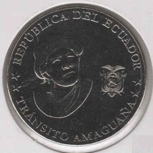 Ecuador 50 Centavos 2023 Transito Amaguana